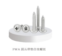 圆头带垫自攻螺丝