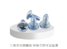 Triangular self-locking screws can withstand salt spray